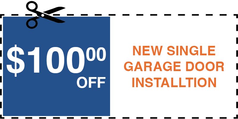 100 off garage door repair Freeport