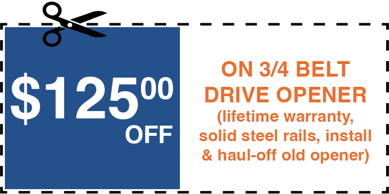 125 off garage door opener Freeport