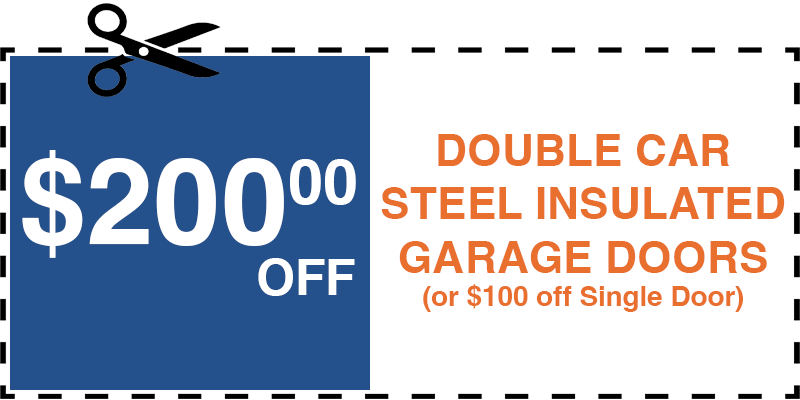 200 off garage door repair Freeport