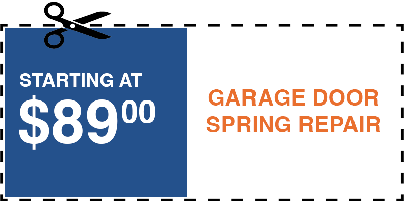 89 garage door SPRING repair Freeport